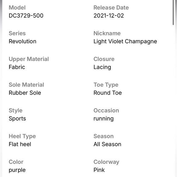 Nike Women's Pink Revolution 6 Next Nature Running 8.5 DC3729-500 - Picture 13 of 13